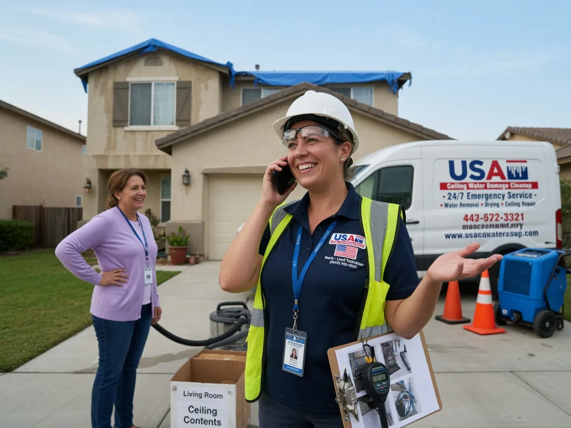 Ceiling Water Damage Restoration Milburn, OK FAQs